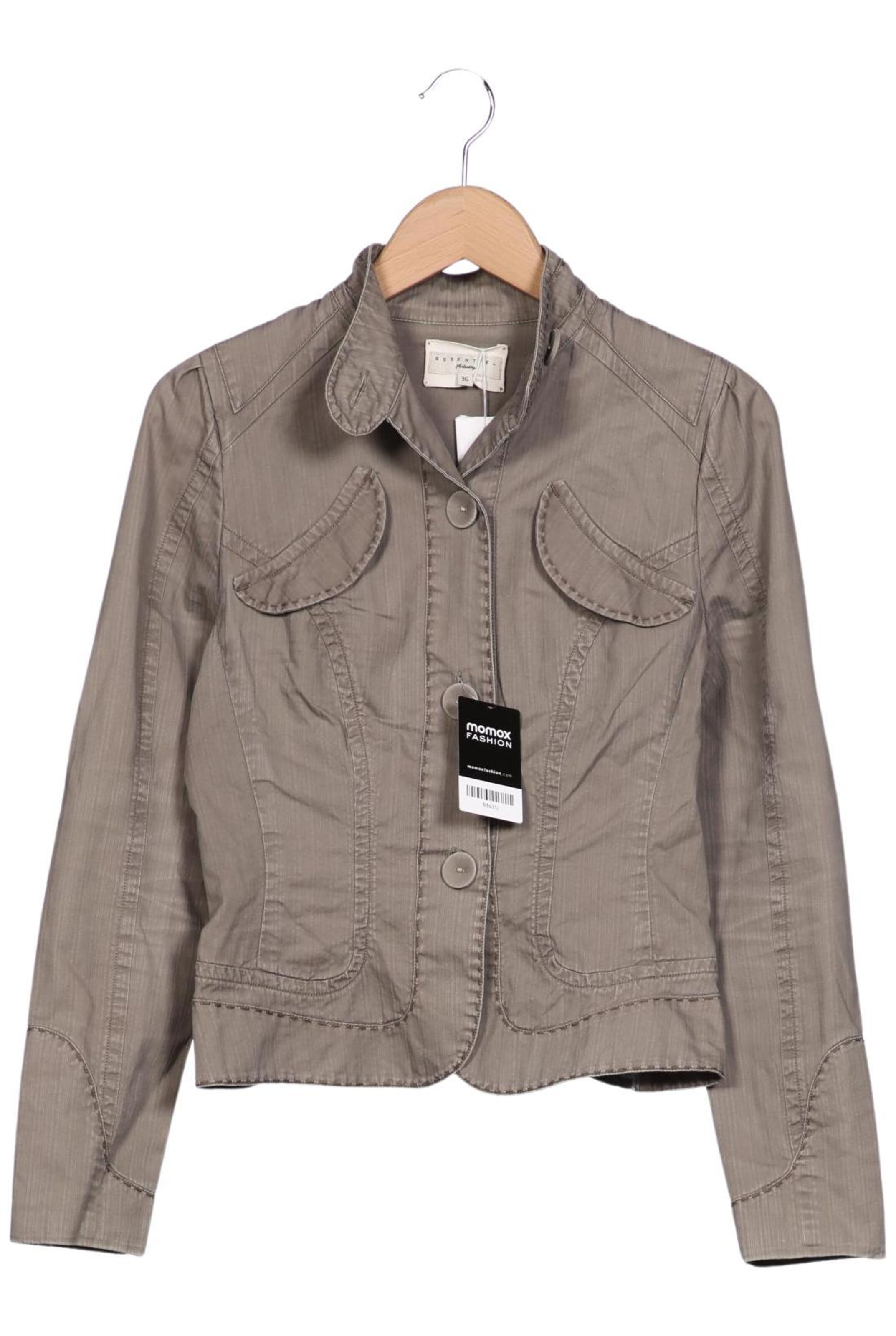 Essentiel Antwerp Jacket & Coat in XS in Grey: front