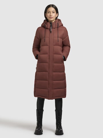 khujo - Sobretudo de inverno ' JULINA3 ' em vermelho