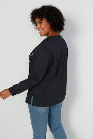 MIAMODA Sweatshirt in Zwart