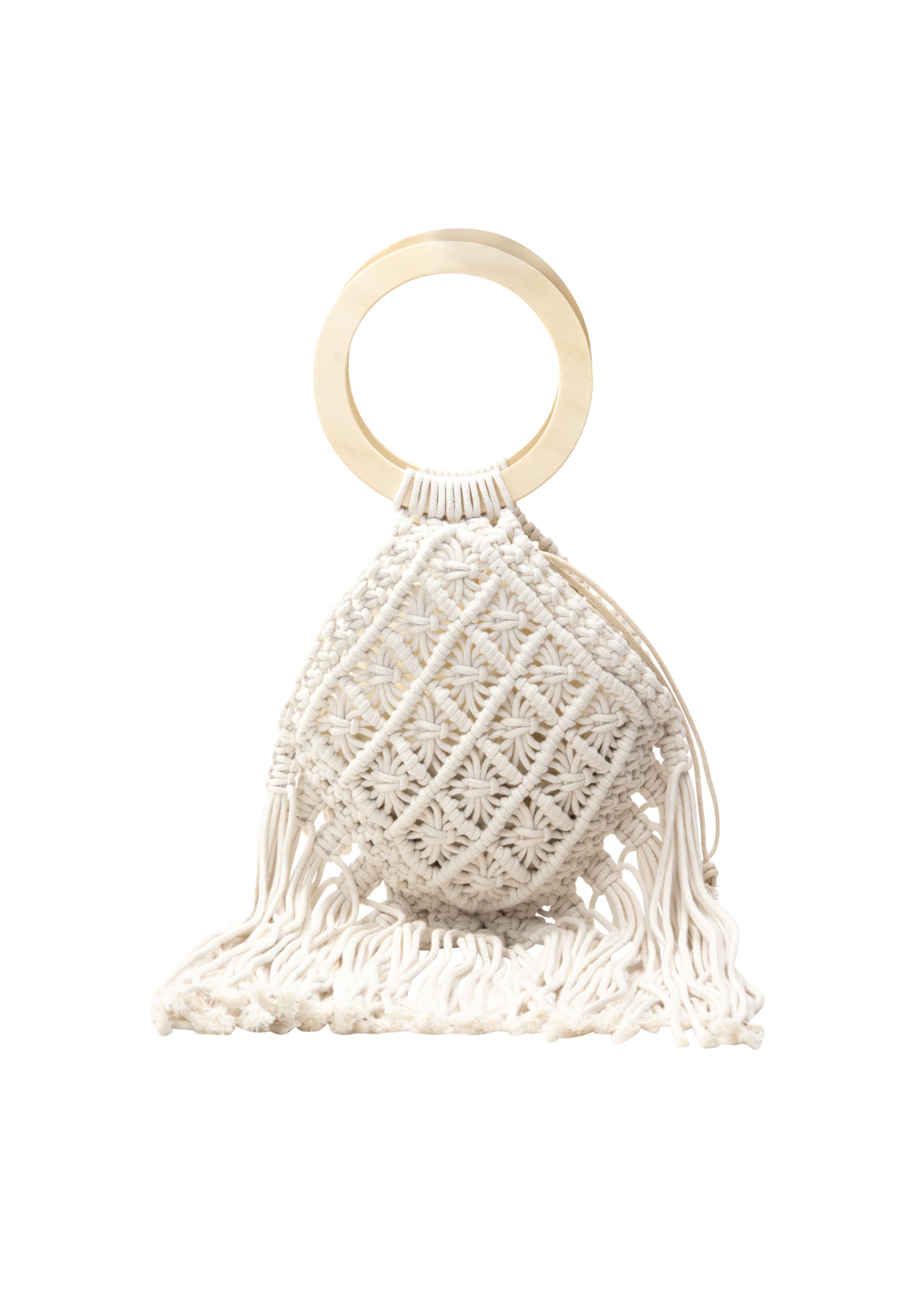 IZIA Handtas in Wit: voorkant