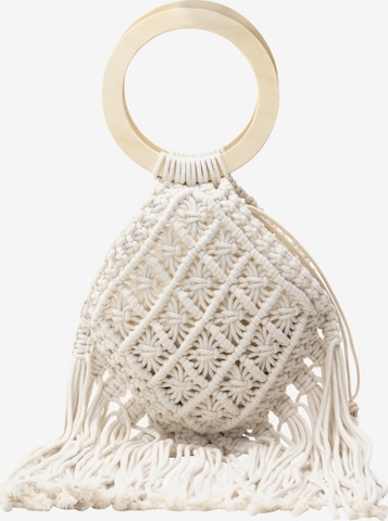 IZIA - Bolso de mano en blanco: frente