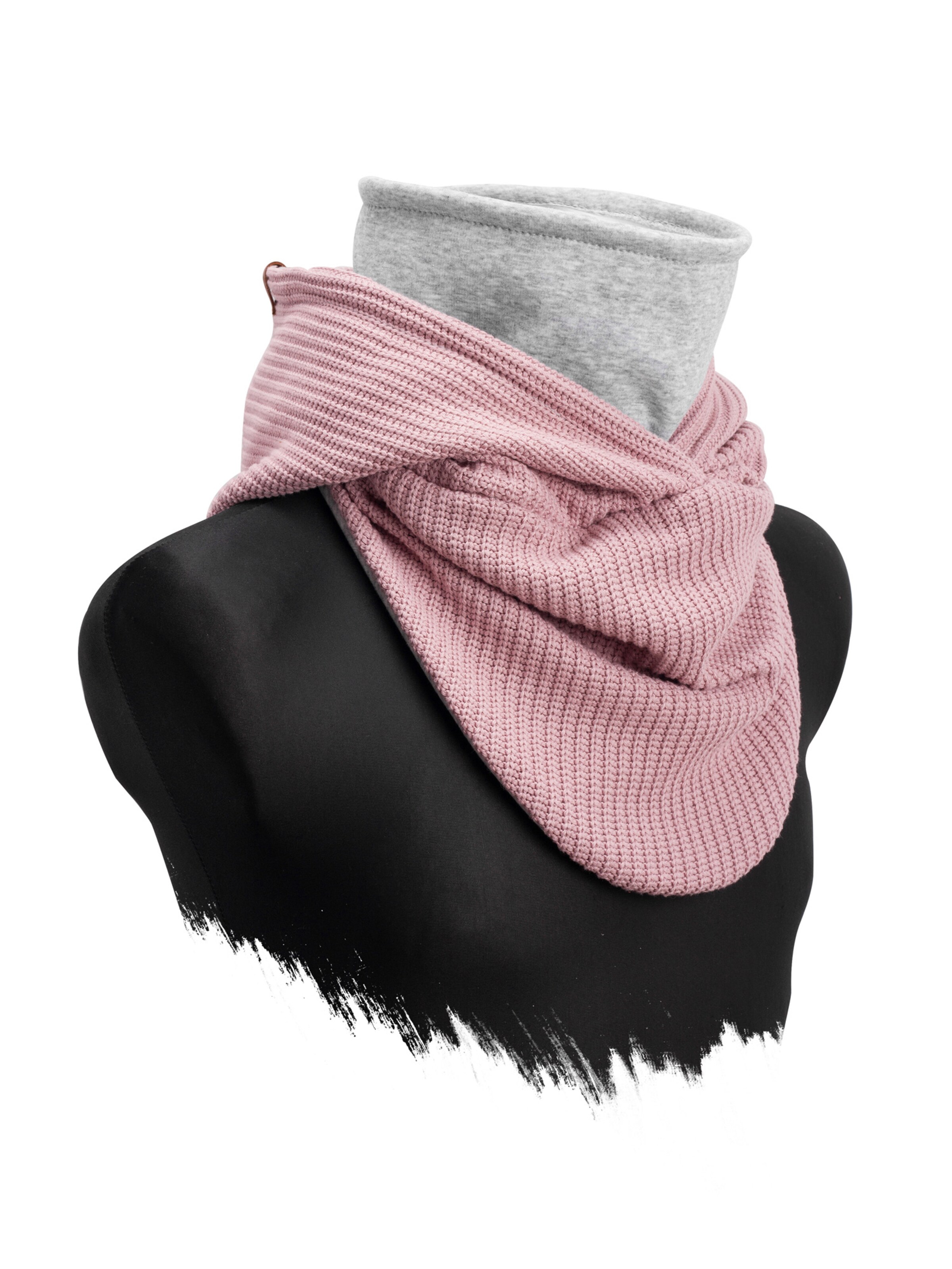 Manufaktur13 Scarf 'Hooded Loop' in Pink