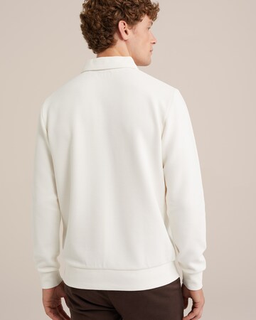 Sweat-shirt WE Fashion en blanc