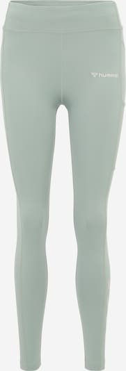 Hummel Sporta bikses 'Chipo', krāsa - pelēks / pasteļzaļš / balts, Preces skats