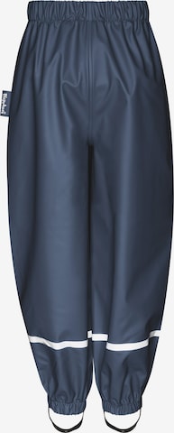 PLAYSHOES Tapered Functionele broek in Blauw: voorkant