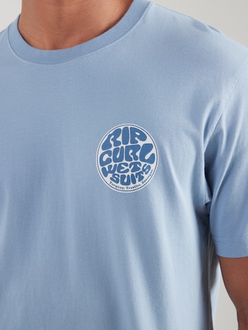 RIP CURL Μπλουζάκι 'WETTIE PASSAGE' σε μπλε