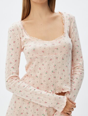 Koton Pajama shirt in Pink