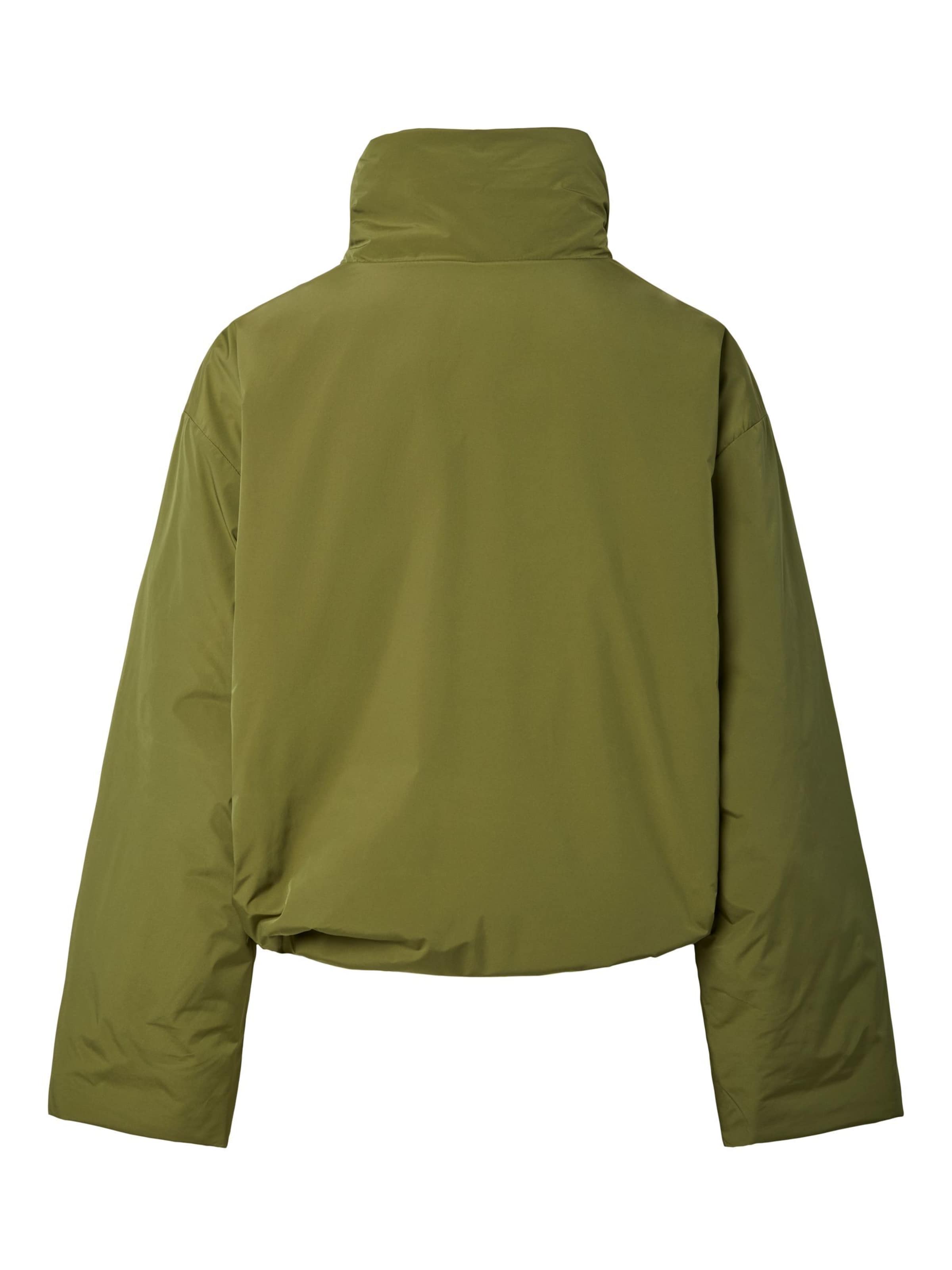 PIECES Between-season jacket in Green