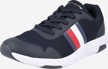 Sneaker bassa di TOMMY HILFIGER in blu: frontale