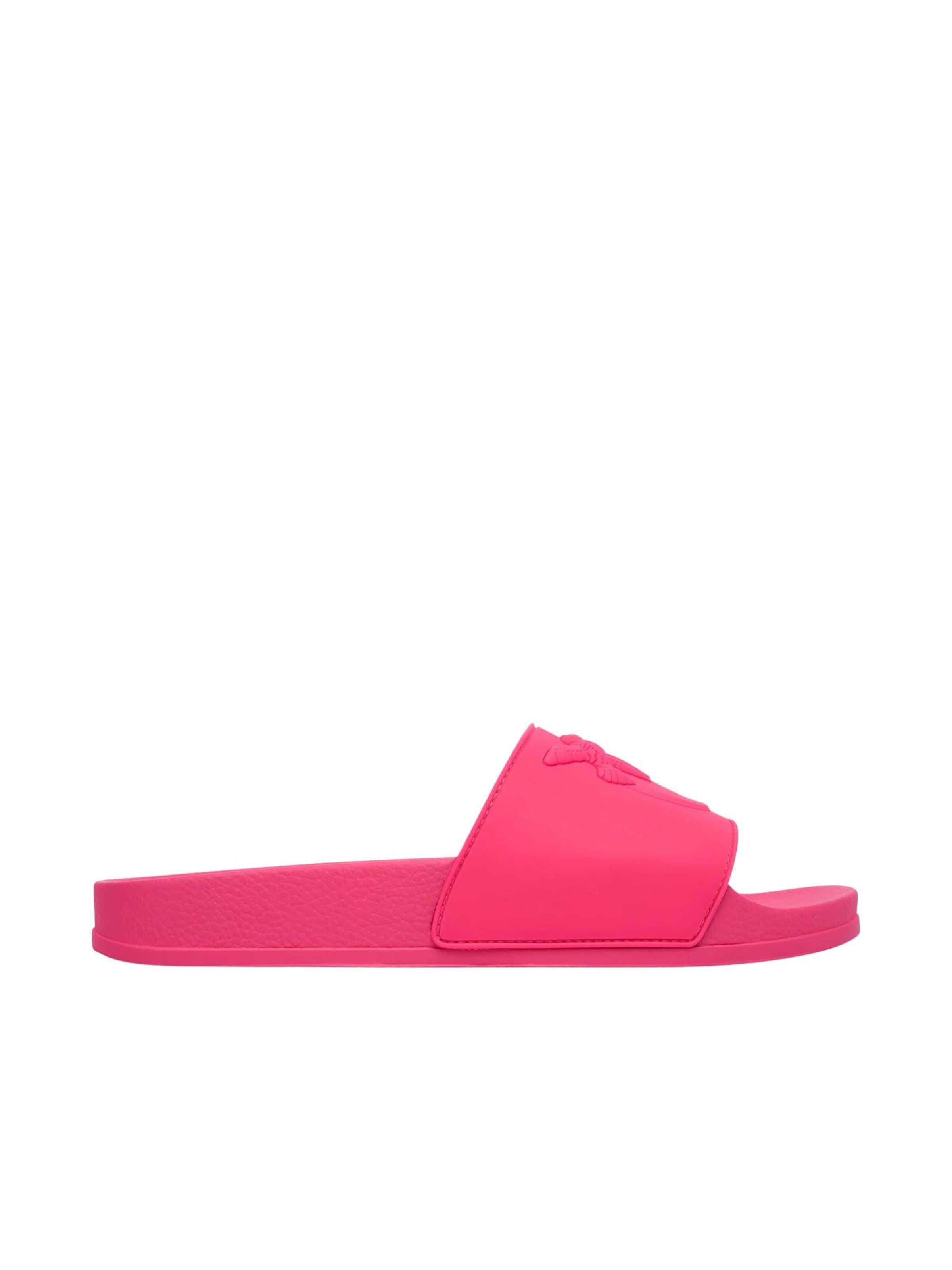 Pantoufle 'PINKO DILLY 01 SLIPPER RUBBERIZED Scarpe' PINKO en rose : devant