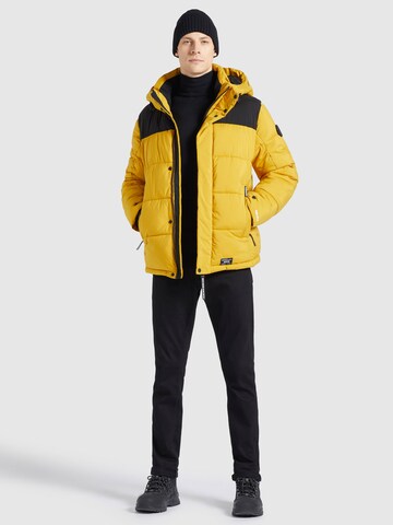 khujo Winter jacket 'Helsinki' in Yellow