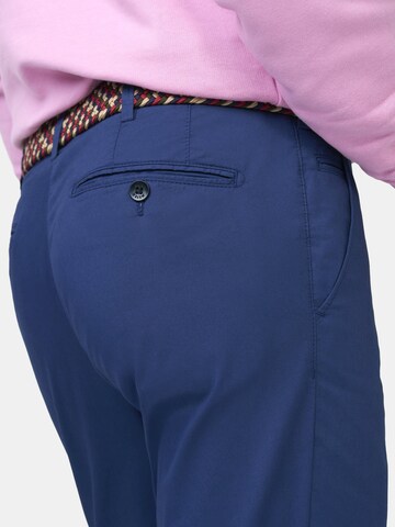 MEYER Regular Chino 'Bonn 1-8137' in Blauw