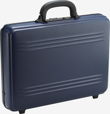 Zero Halliburton Briefcase in Blue: front