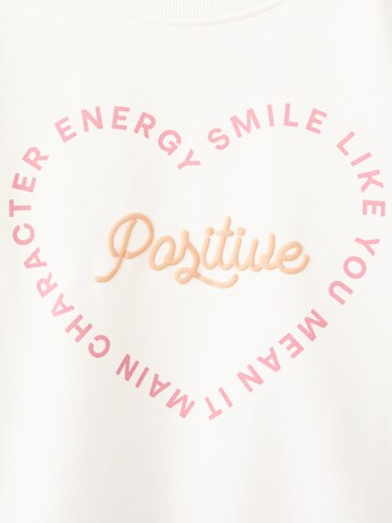 MANGO KIDSSweater majica 'JANE' - bijela boja