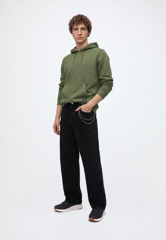 Sweat-shirt Vintage Industries en vert