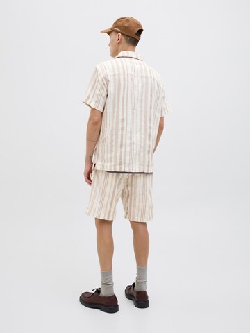 Fit confort Chemise JACK & JONES en beige