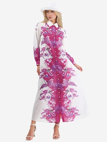 MSN Collection Obleka | mešane barve barva