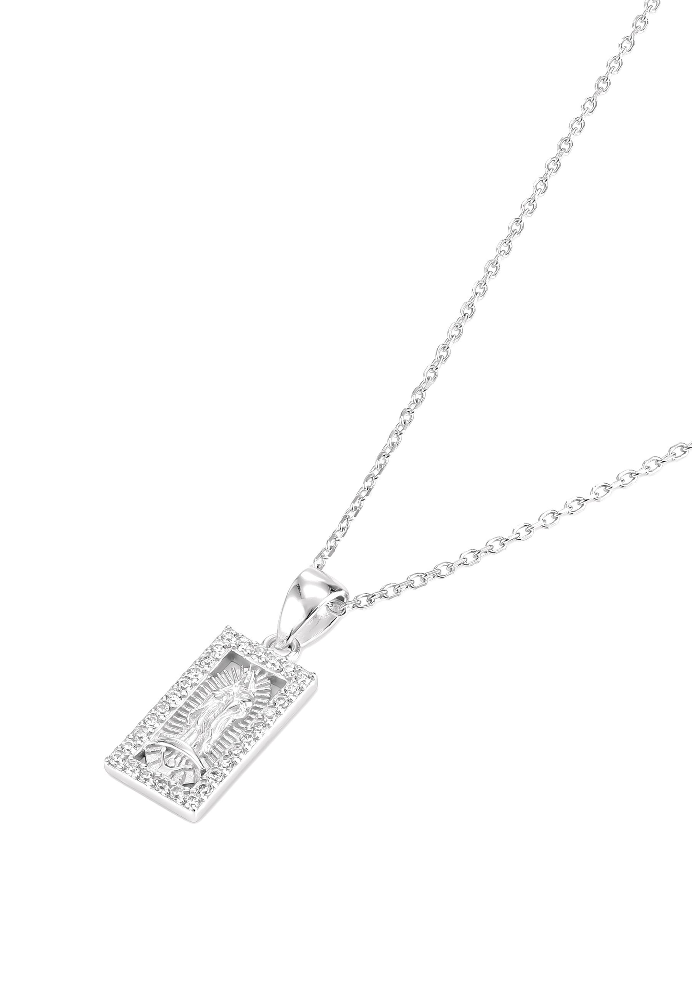 Commen Lines Necklace 'GUADALUPE' in Silver