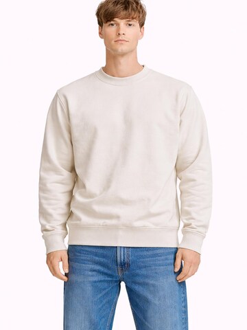 A Question Of (AQO) Sweatshirt 'Johannes' in White: front