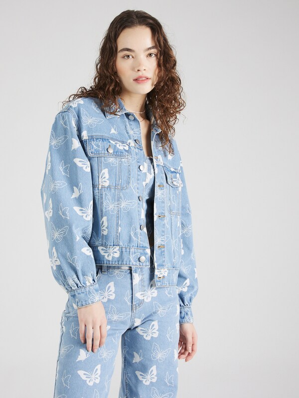 florence by mills exclusive for ABOUT YOU Between-Season Jacket 'Concert in the Park Jacket' in Light Blue