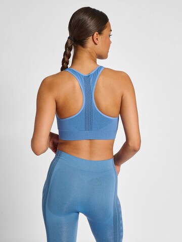 Bustier Soutien-gorge de sport Hummel en bleu