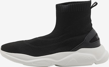 HUGOVisoke tenisice 'Leon' - crna boja: prednji dio