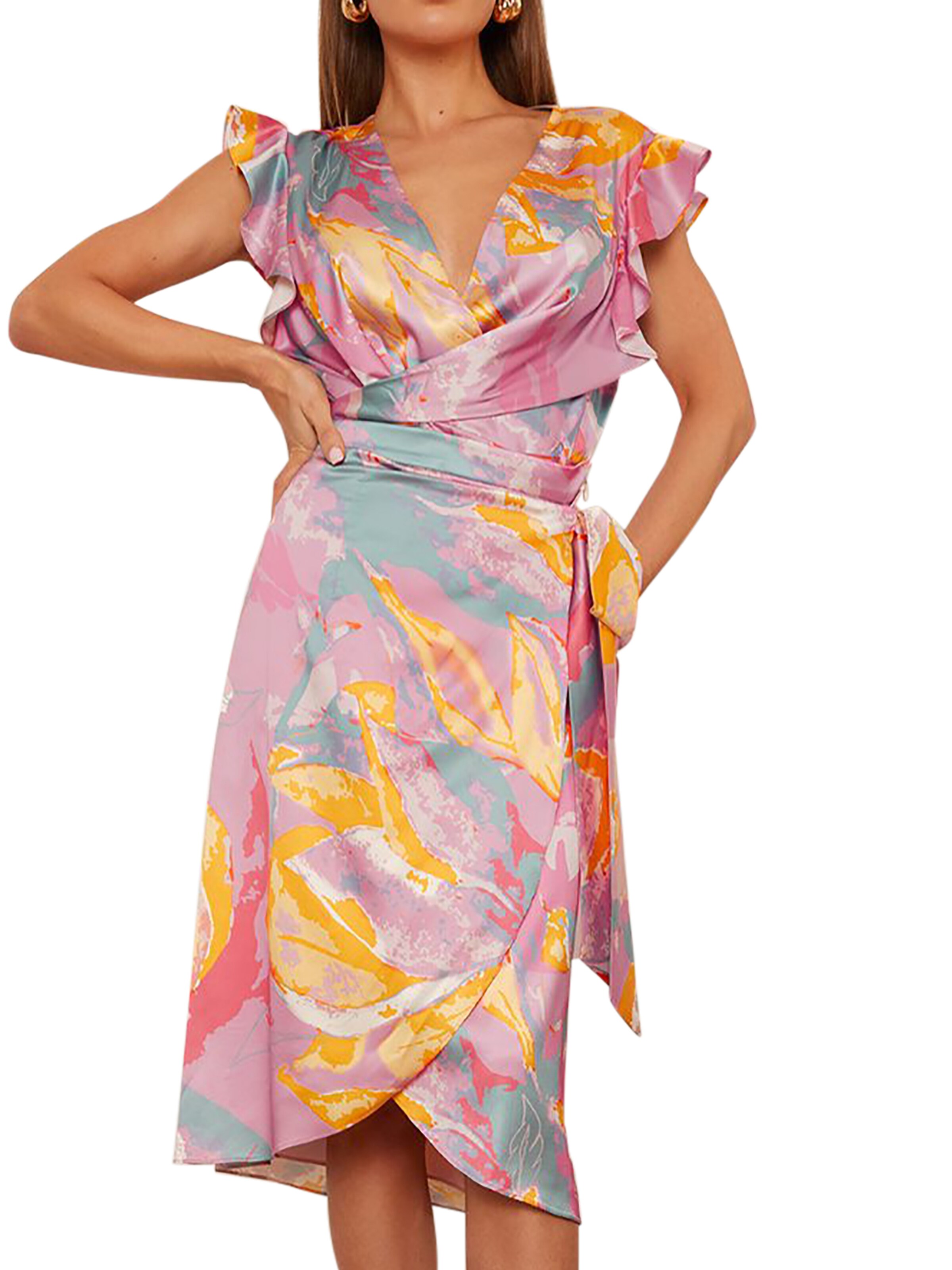 Chi Chi London - Falda en Mezcla de colores