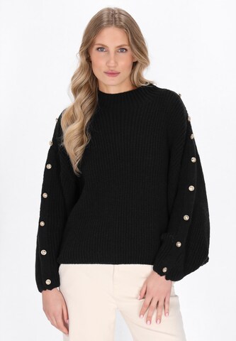 DreiMaster Maritim - Jersey en negro: frente