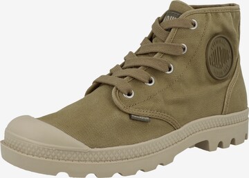 Palladium High-Top Sneakers 'Pampa Hi' in Green: front