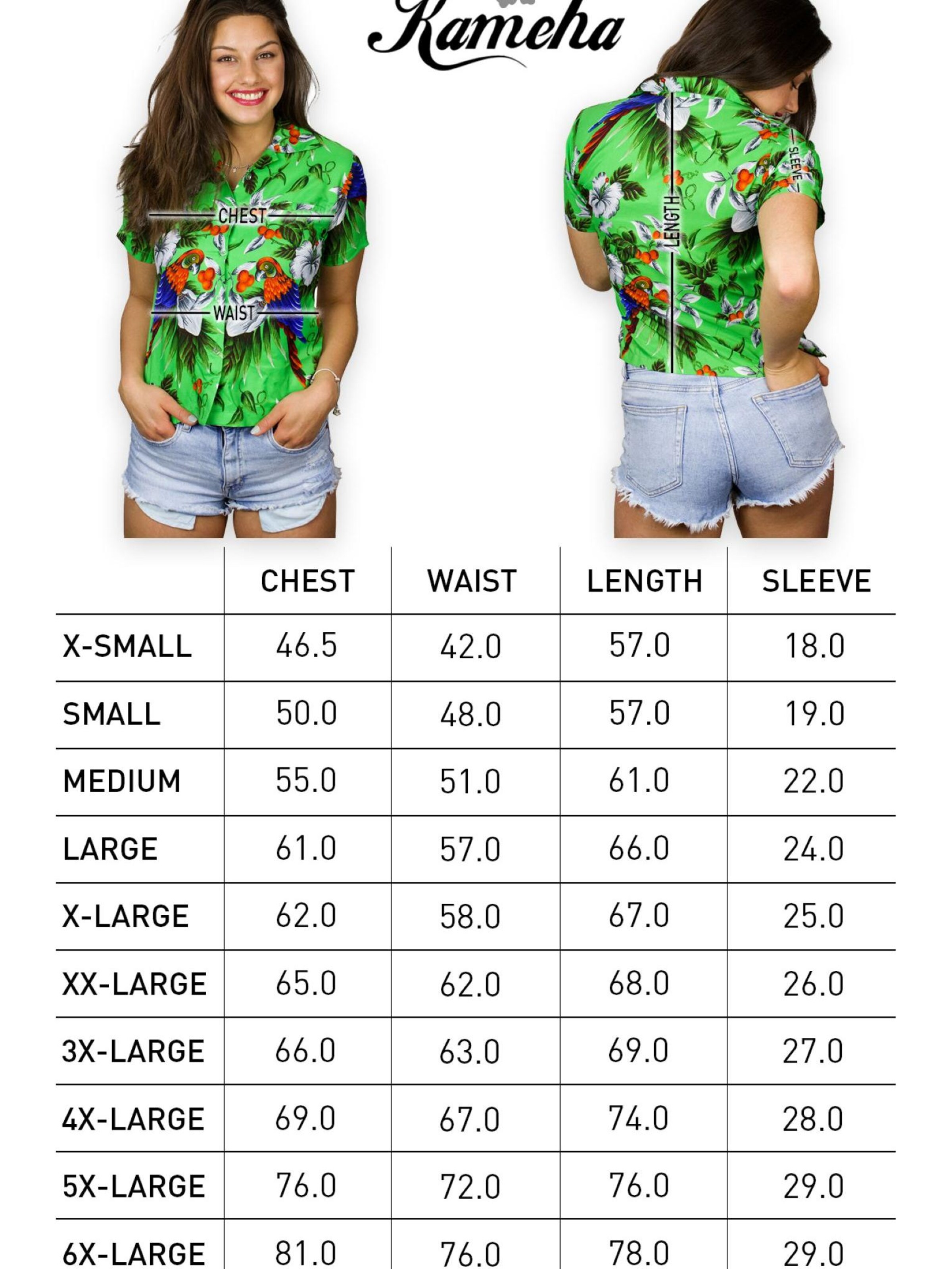 King Kameha Blouse 'Cherryparrot' in Green