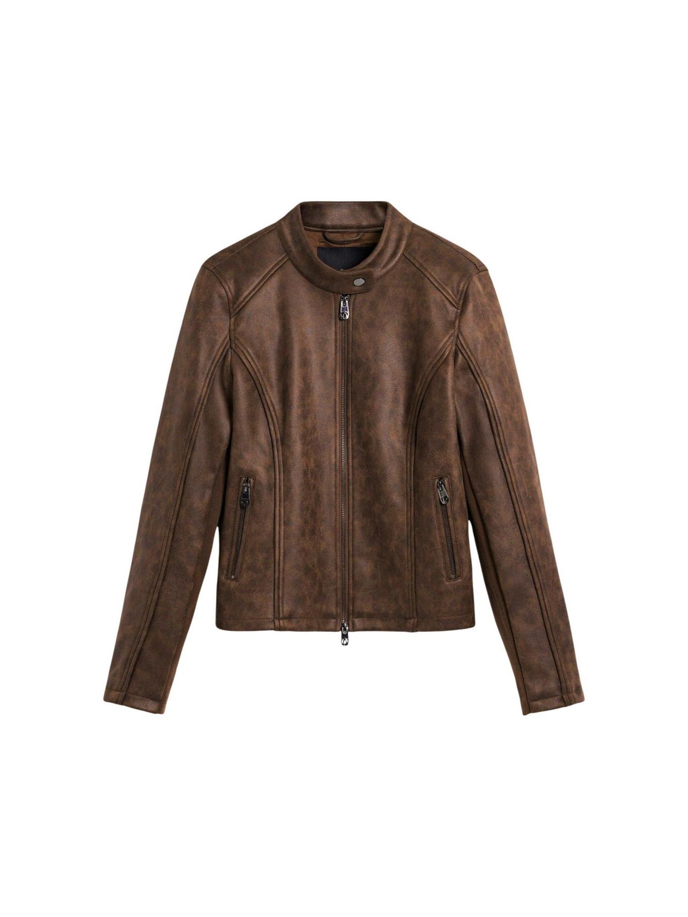 Desigual Winterjas 'CHAQ_SAND 26SWEW10' in Bruin