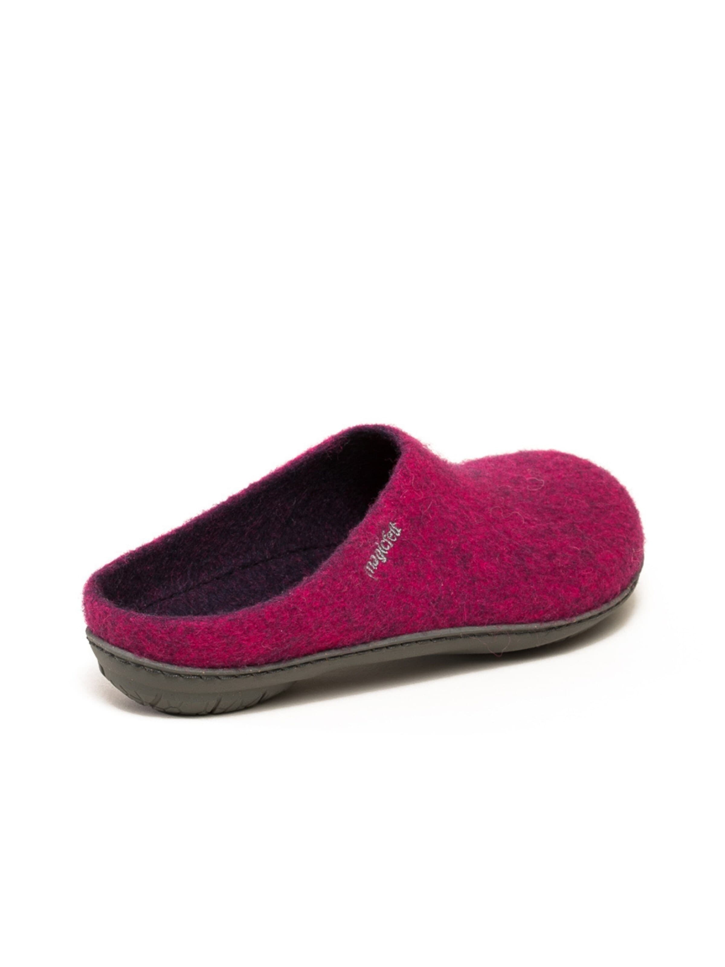 MagicFelt Hausschuh 'Filzpantoffel Magicfelt 736'‌‌‌ in Pink: Vorderseite