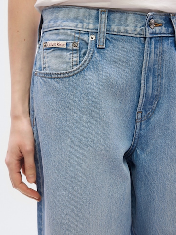 Calvin Klein Jeans Wide leg Jeans in Blauw