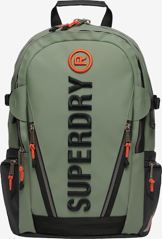 Superdry Rugzak in Groen: voorkant