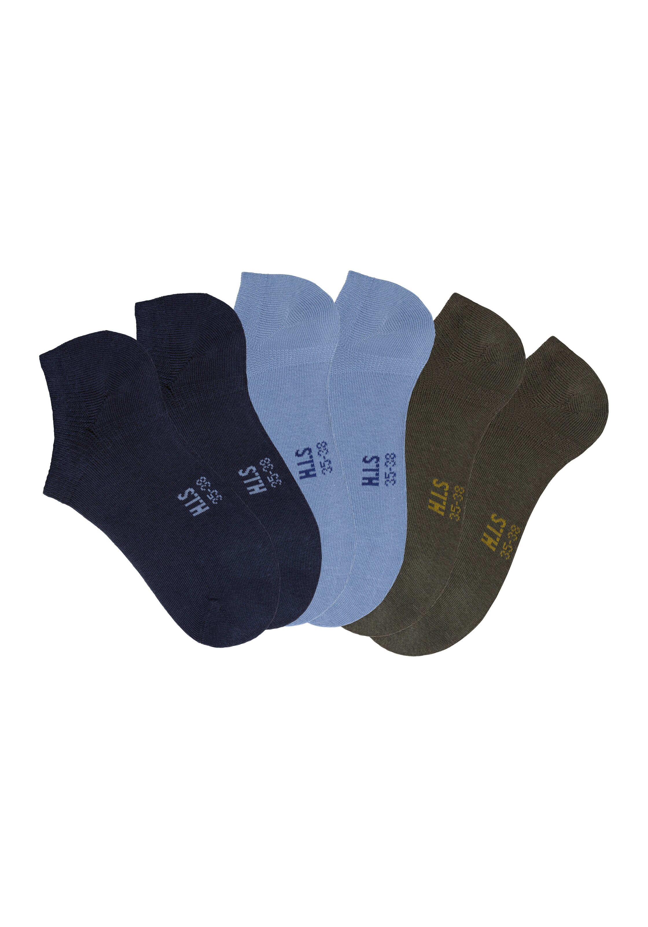 H.I.S Athletic Socks in Blue: front
