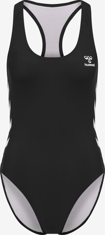 Hummel Bralette Swimsuit 'Sadi' in Black: front