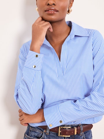 Lipsy Bluza | modra barva