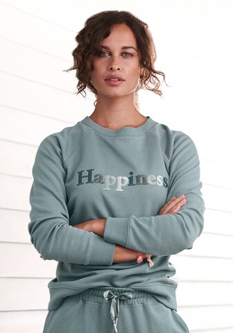 Sweat-shirt H.I.S en vert