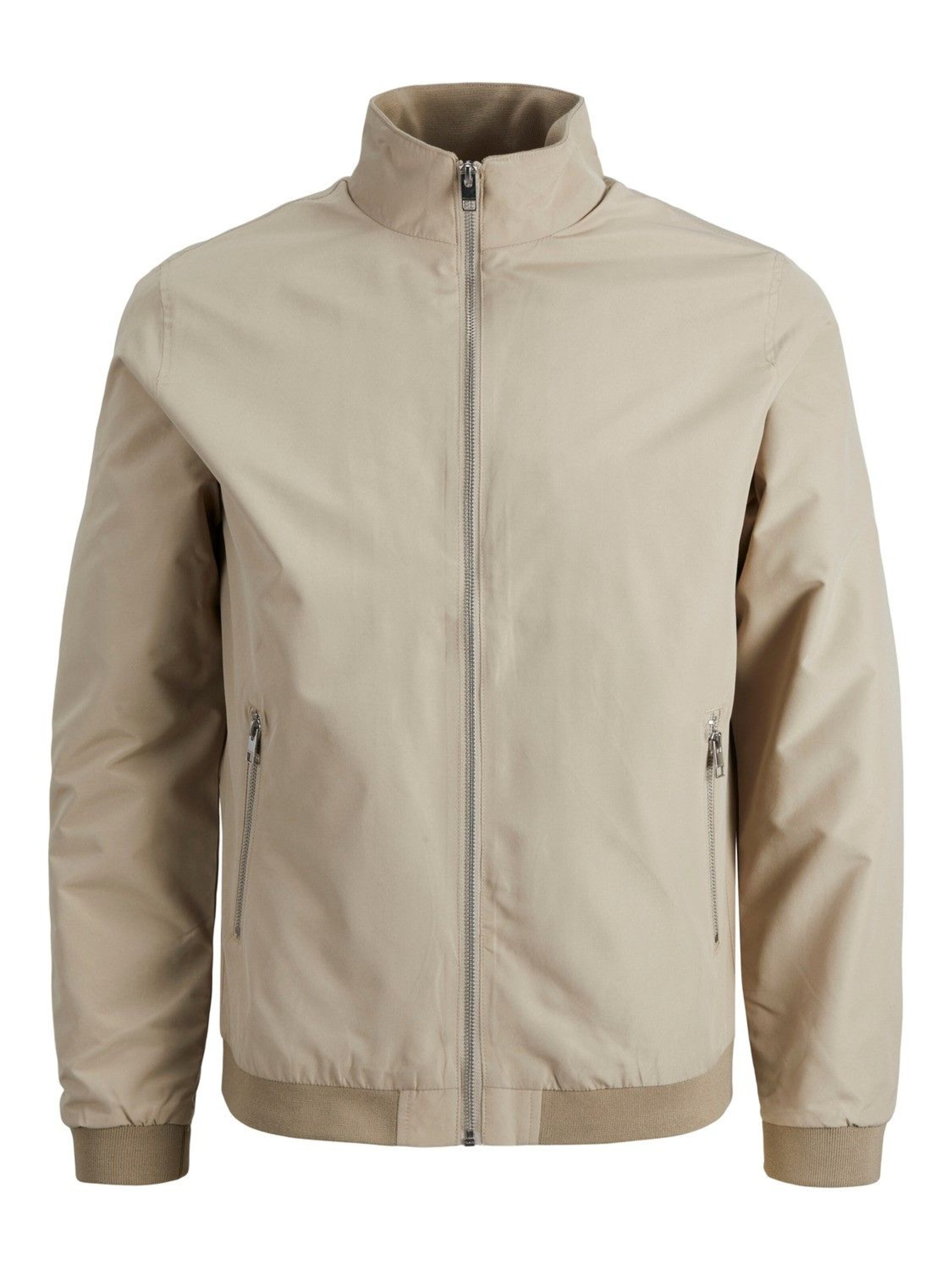 Jacks & Jones Tussenjas in de kleur Beige, Productweergave