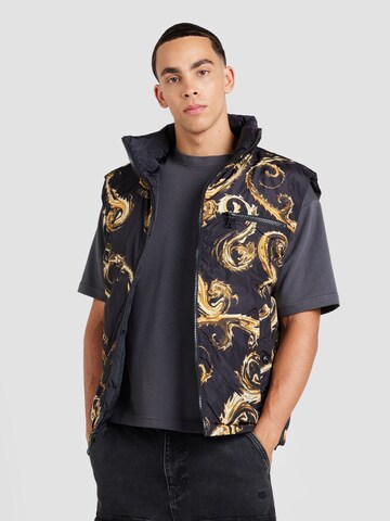 Gilet '77UP421' di Versace Jeans Couture in nero: frontale