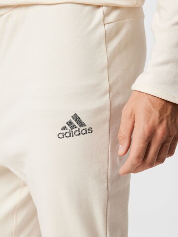 ADIDAS SPORTSWEAR Regular Sporthose in Weiß