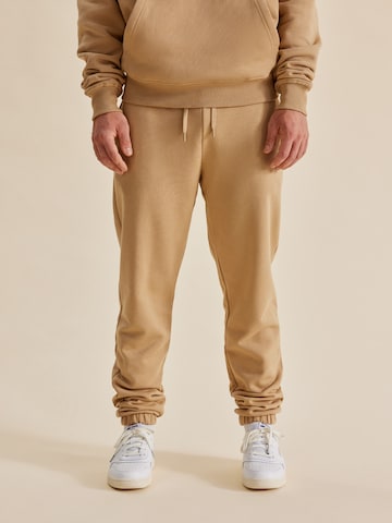 DAN FOX APPAREL Tapered Hose 'Danilo' (GOTS) in Braun: predná strana