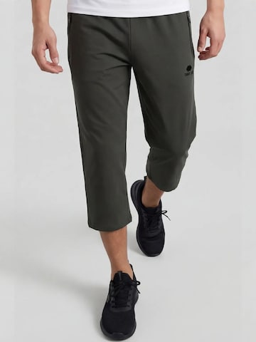 Tommy Life - Calças de desporto em preto: frente