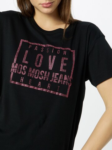 MOS MOSH - Camiseta en negro