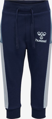 Hummel Regular Sportbroek 'SKYE' in Blauw: voorkant