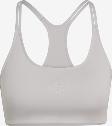 Bustier Soutien-gorge de sport ADIDAS BY STELLA MCCARTNEY en gris : devant