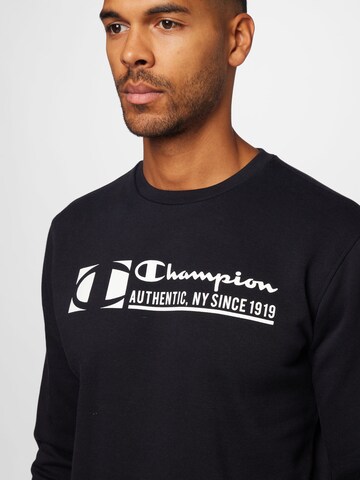 Sweat-shirt Champion Authentic Athletic Apparel en noir