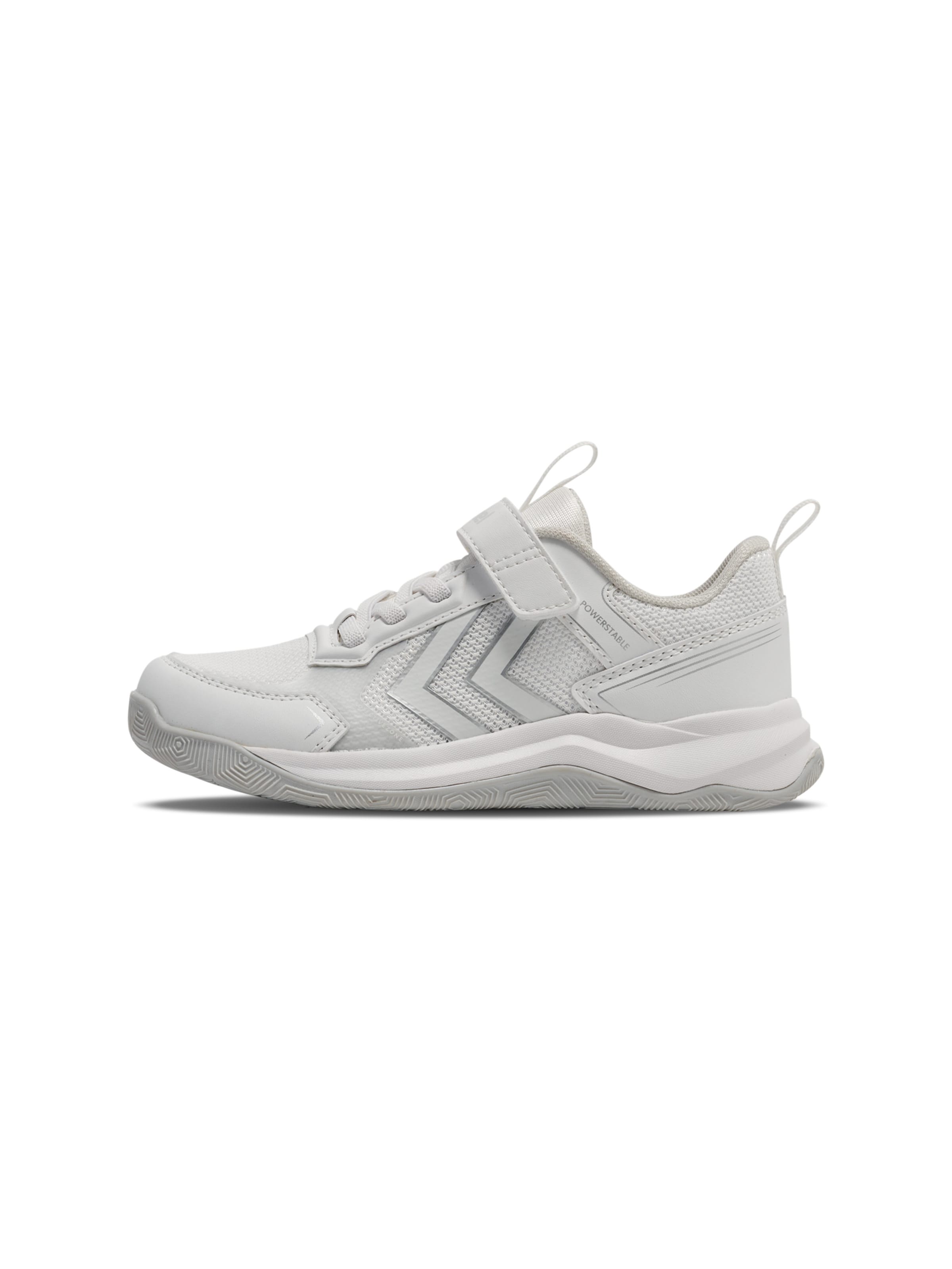 Chaussure de sport Hummel en blanc : devant