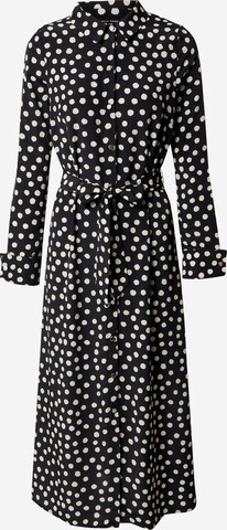 Dorothy Perkins Shirt Dress in Black: front