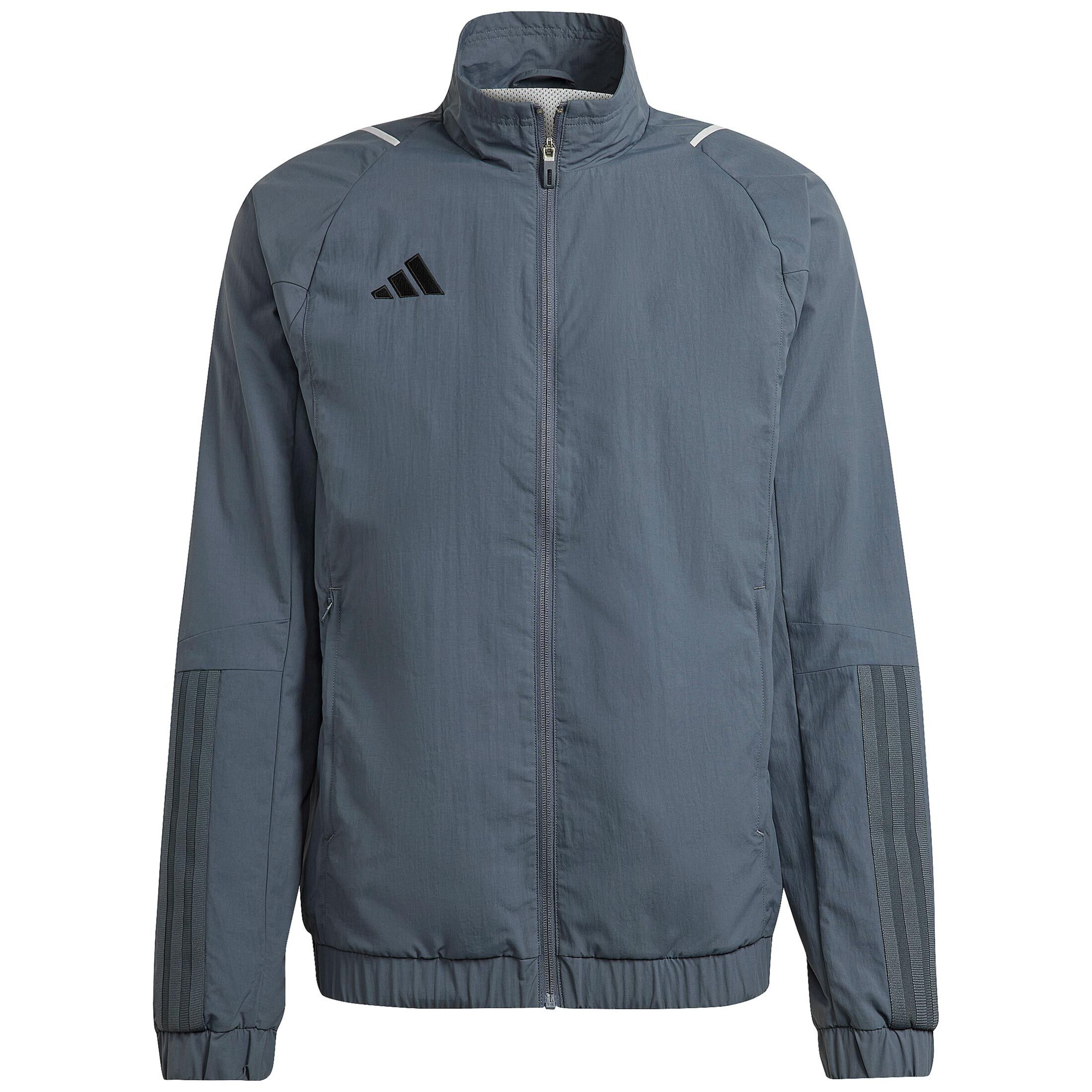 ADIDAS PERFORMANCE Sportjacke 'Tiro 23' in Grau: Vorderseite